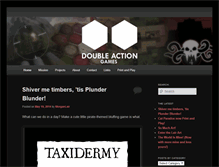Tablet Screenshot of doubleactiongames.com
